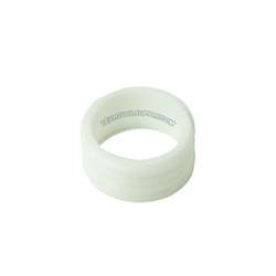 Insulated 22-24AWG Wire Ferrule - 100pc Bag - White