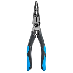 Klein J207-8CR All-Purpose Needle Nose Pliers with Crimper