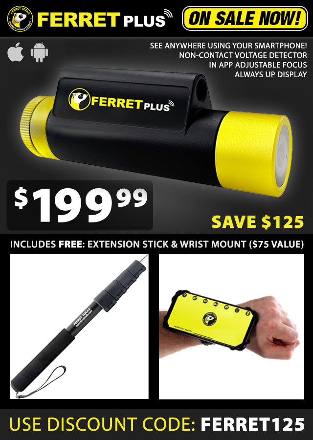 SAVE $125 Cable Ferret Plus WiFi Inspection Camera Bundle