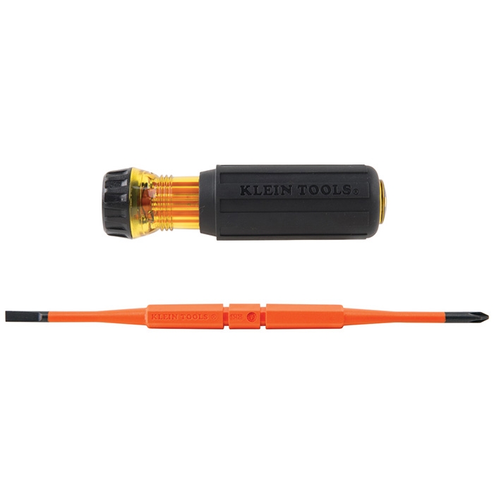 Klein Tools 8-in-1 Insulated Interchangeable Screwdriver