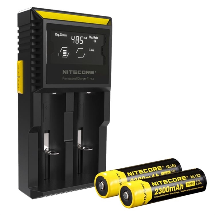 Chargeur Batteries 2*18650 3.7V