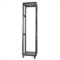 72 Inch 42U Metal Skeleton Rolling Rack