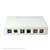 6 Port Surface Mount Box - White