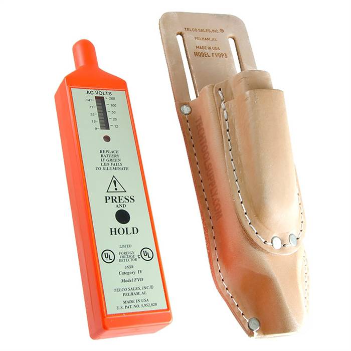 Telco Sales Foreign Voltage Detector w/ Pouch