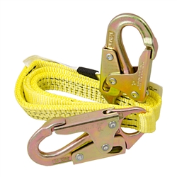 Nylon 1 x 4' Lanyard w/ Locking Snaps