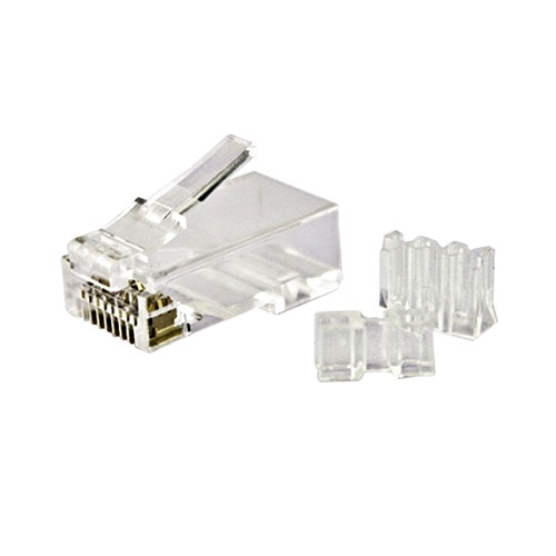 Crystal Cat7 Cat6a Cat6 RJ45 connector Cat 7 Cable network connector rj45  plug metal shielded RJ45
