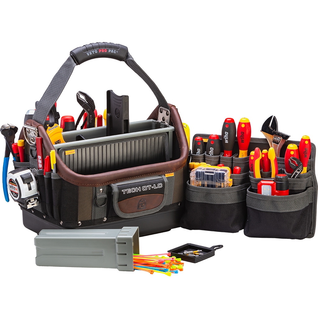 Veto Pro Pac TECH OT LC Large Open Top Tool Bag