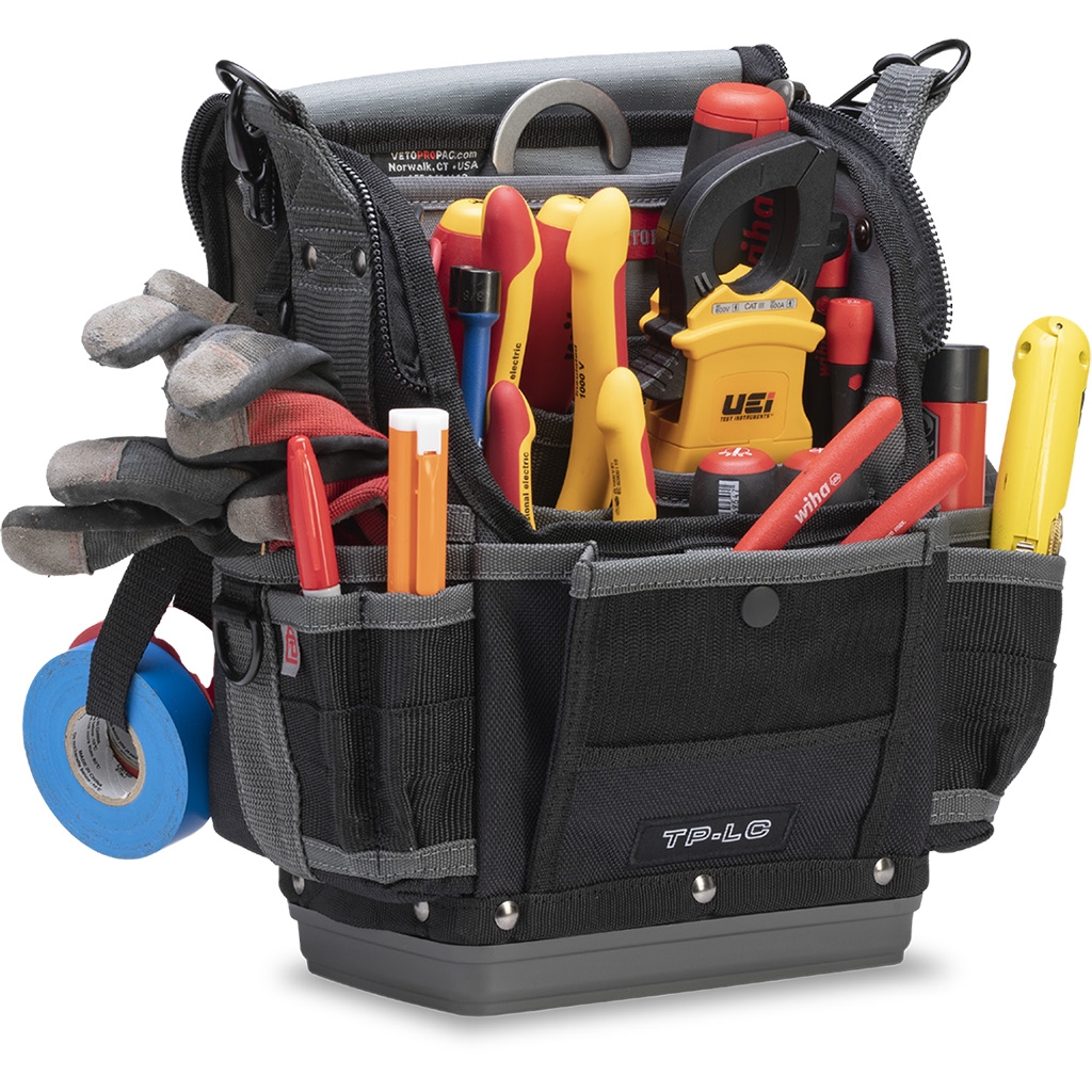 Veto Pro Pac TP-LC (Compact, Zippered Service Tech Tool Pouch) 